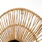 Vintiquewise Decorative Woven Paper Rope Round Shape Bamboo Wood Modern Hanging Wall Mirror QI004164 - alternate 3